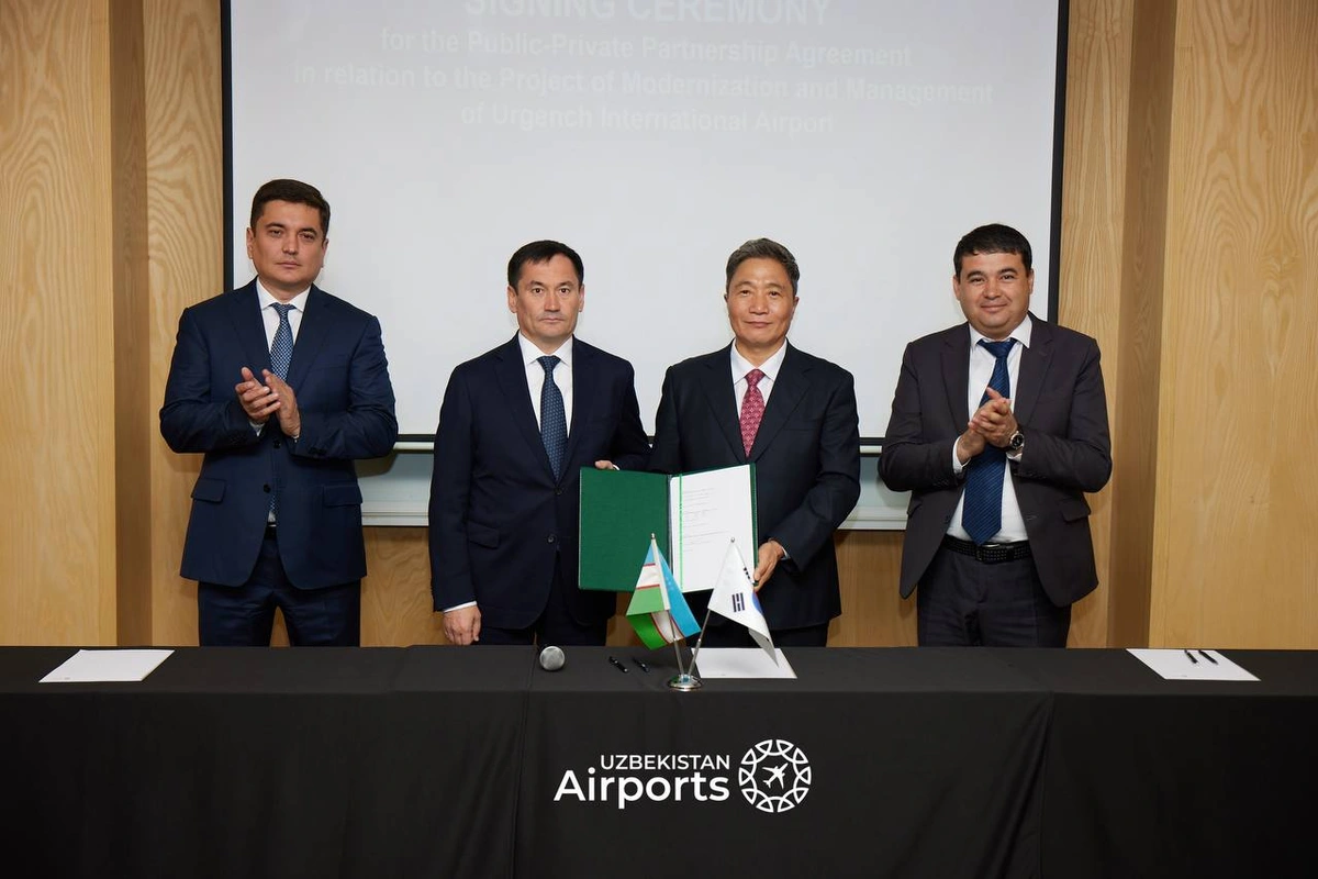 Uzbekistan Airports и Incheon подпишут проект по Ургенчу