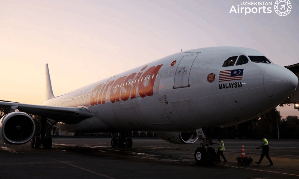 AirAsia X запускает полёты в Ташкент — расписание и цены