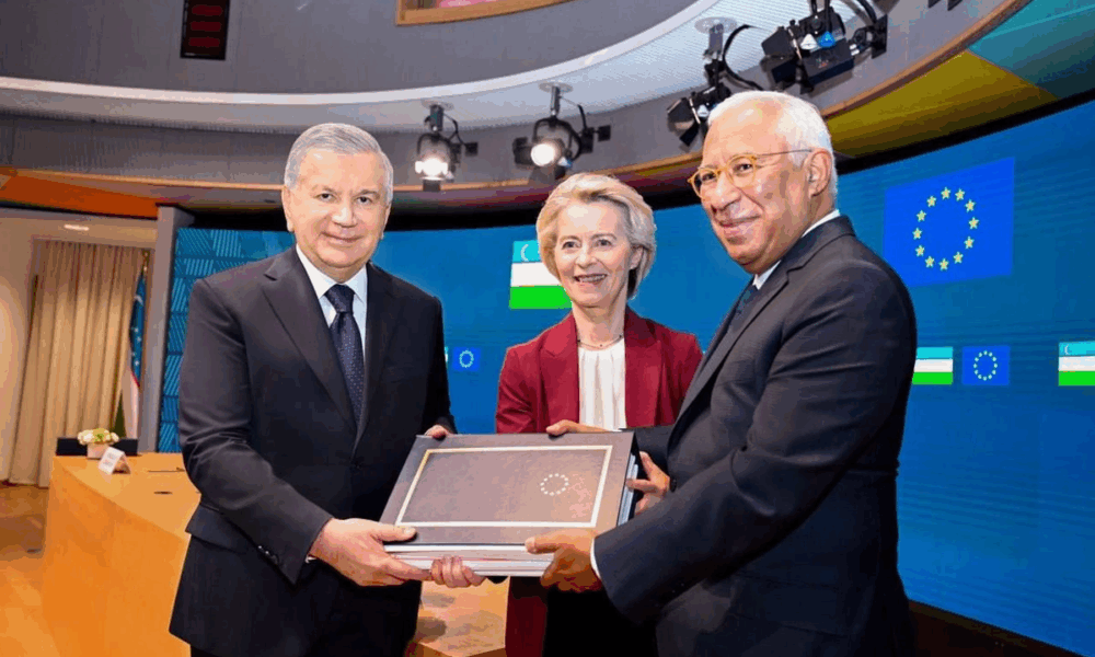 Подписаны соглашения между Узбекистаном и ЕС на €10 млрд