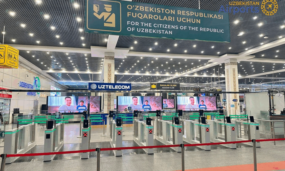 В Ташкенте заработала система E-Gate для пассажиров