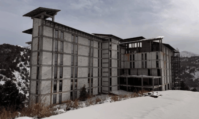 Под Чарваком продают недостроенное здание через аукцион